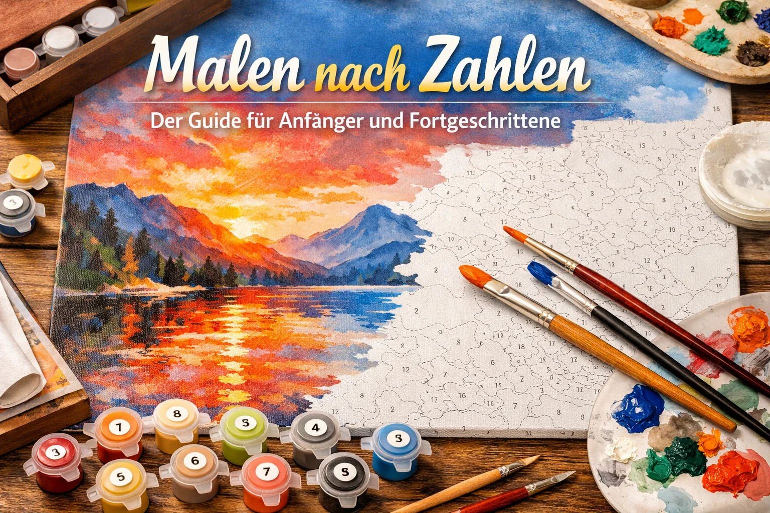 Malen nach Zahlen – Der große Guide für Anfänger und Fortgeschrittene - Kreativsein.shop
