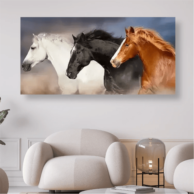 3 Pferde - 5D DIY Diamond Painting - Kreativsein.shop