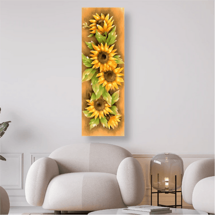 5 Sonnenblumen - 5D DIY Diamond Painting - Kreativsein.shop