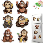 6 x Affe Magnet - Diamond Painting - Kreativsein.shop