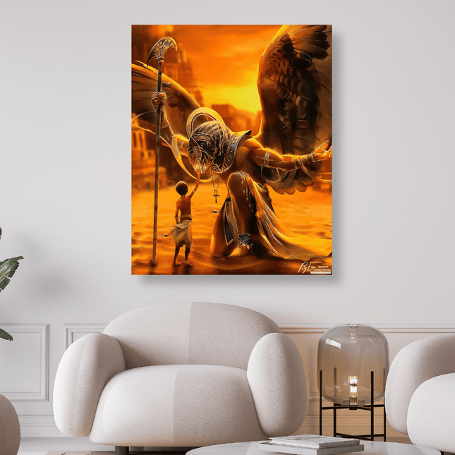 Altägyptischer Krieger - 5D DIY Diamond Painting - Kreativsein.shop