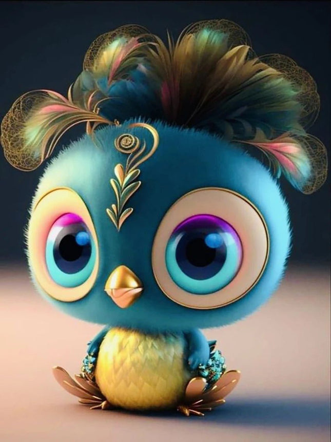 Babsi der Babypiepser - 5D DIY Strass Stein Diamond Painting - Kreativsein.shop