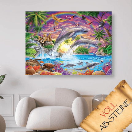 Bunte Tierwelt - Voll AB 5D DIY Diamond Painting - Kreativsein.shop