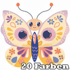 Bunter Schmetterling Kindermotiv - 5D DIY Diamond Painting - Kreativsein.shop