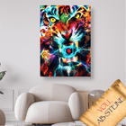 Bunter Tiger - Voll AB 5D DIY Diamond Painting - Kreativsein.shop