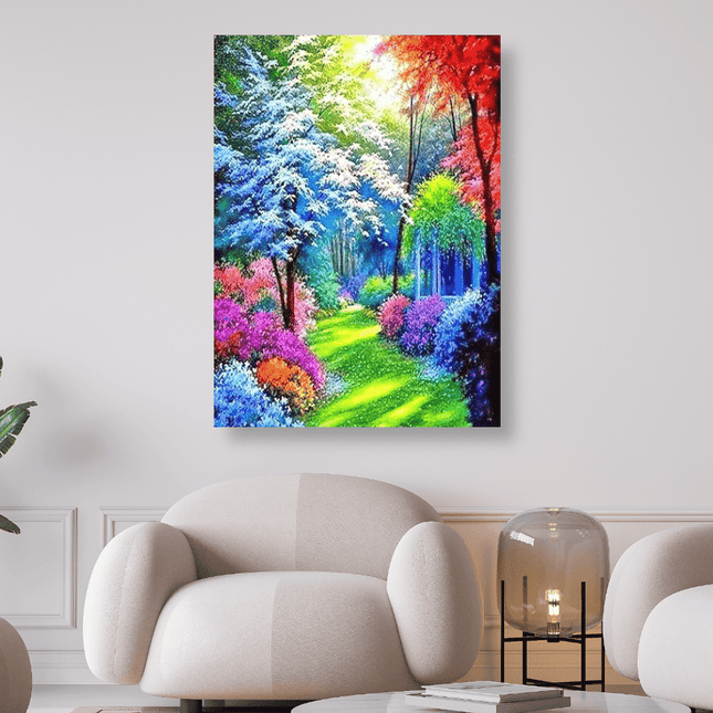Bunter Wald im Herbst - 5D DIY Diamond Painting - Kreativsein.shop