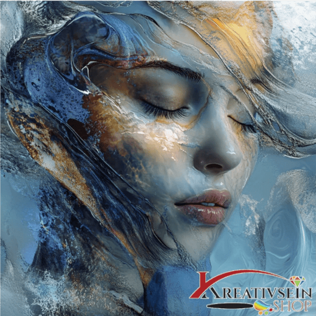 Die Träumerin - Malen nach Zahlen - Kreativsein.shop