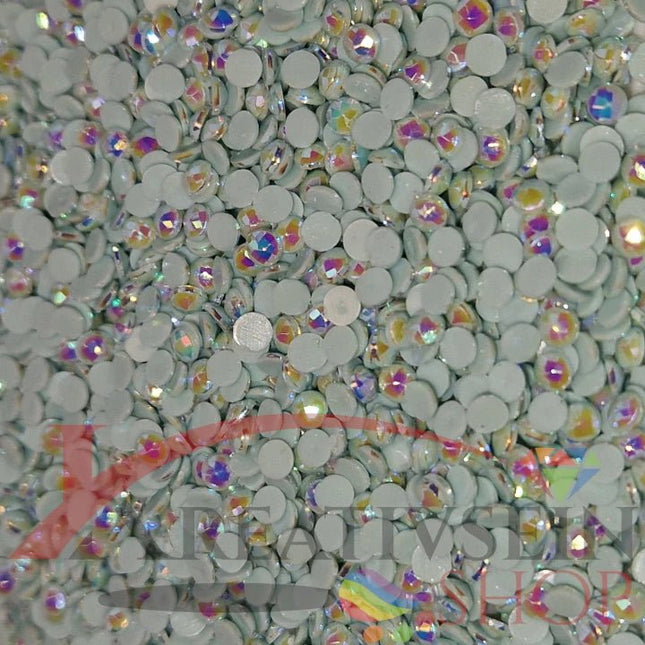 DMC 162 Baby Blue LT - runde Steine - Aurora Borealis (AB) - Diamond Painting - Kreativsein.shop