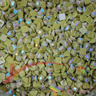 DMC 166 Lime GREEN - eckige Steine - Aurora Borealis (AB) - Diamond Painting - Kreativsein.shop