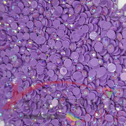 DMC 208 Lavender VY DK - runde Steine - Aurora Borealis (AB) - Diamond Painting - Kreativsein.shop