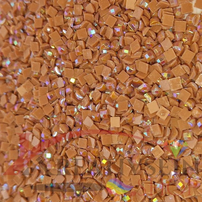 DMC 3064 Sportsman Flesh VY DK - eckige Steine - Aurora Borealis (AB) - Diamond Painting - Kreativsein.shop