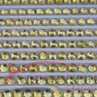 DMC 307 Lemon - rund Steine - Strass - Diamond Painting - Kreativsein.shop