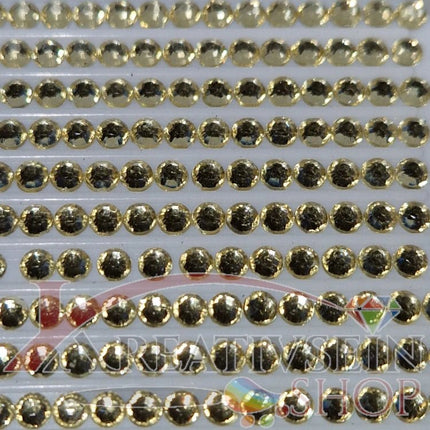 DMC 3078 Golden Yellow VY LT - rund Steine - Strass - Diamond Painting - Kreativsein.shop