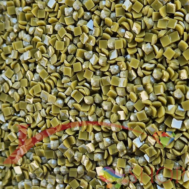 DMC 370 Mustard MED - eckige Steine - Fairy Dust - Diamond Painting - Kreativsein.shop