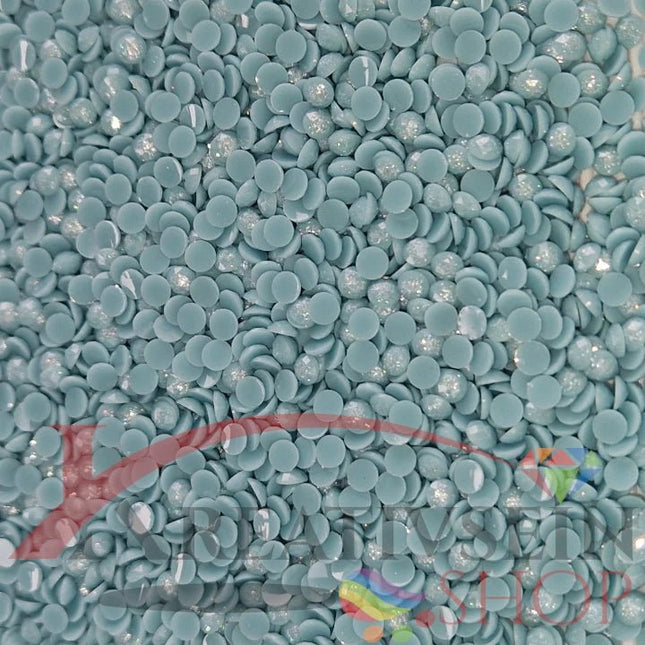 DMC 3766 Peacock Blue LT - runde Steine - Fairy Dust - Diamond Painting - Kreativsein.shop