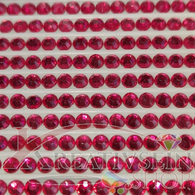 DMC 3804 Cyclamen Pink DK - rund Steine - Strass - Diamond Painting - Kreativsein.shop