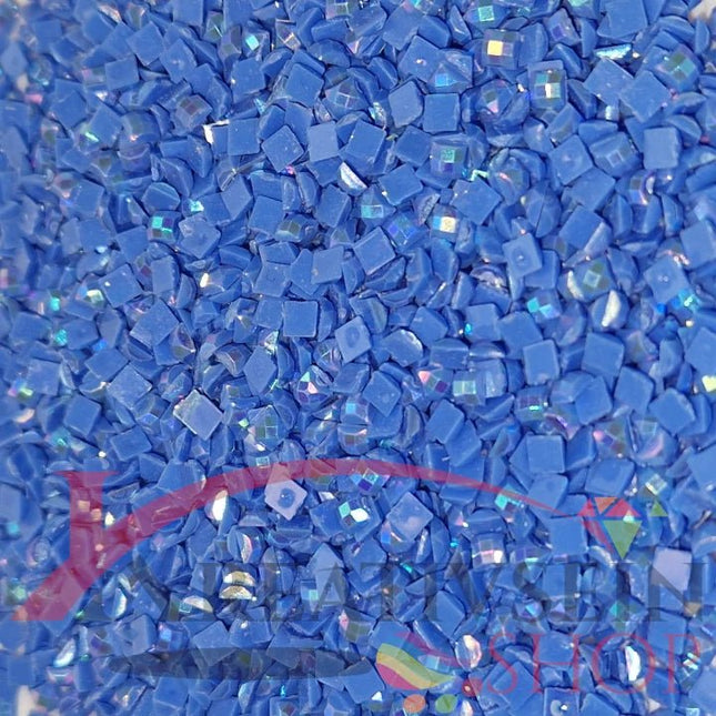 DMC 3838 Lavender Blue DK - eckige Steine - Aurora Borealis (AB) - Diamond Painting - Kreativsein.shop