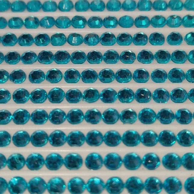 DMC 3844 Bright Turquoise DK - rund Steine - Strass - Diamond Painting - Kreativsein.shop