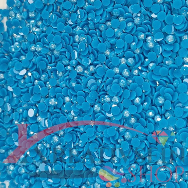 DMC 3844 Bright Turquoise DK - runde Steine - Fairy Dust - Diamond Painting - Kreativsein.shop