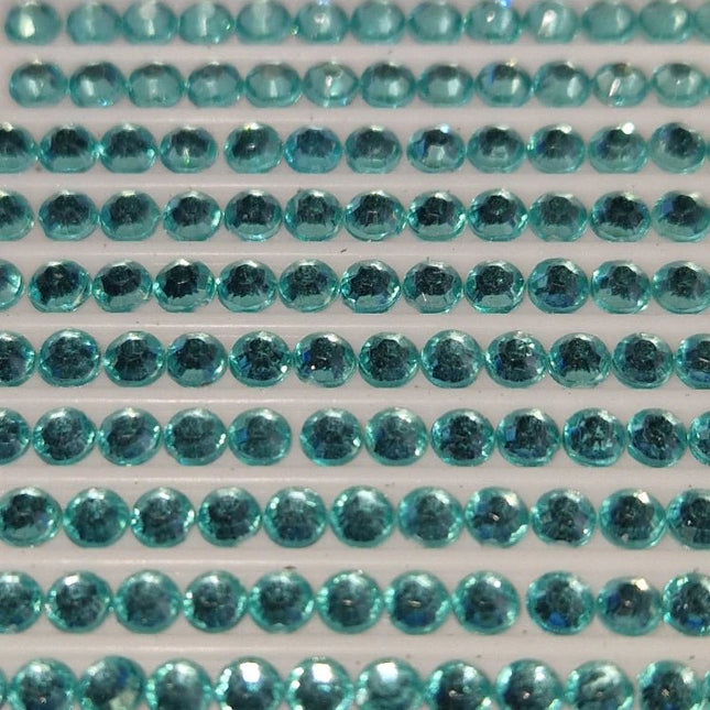 DMC 3846 Bright Turquoise LT - rund Steine - Strass - Diamond Painting - Kreativsein.shop