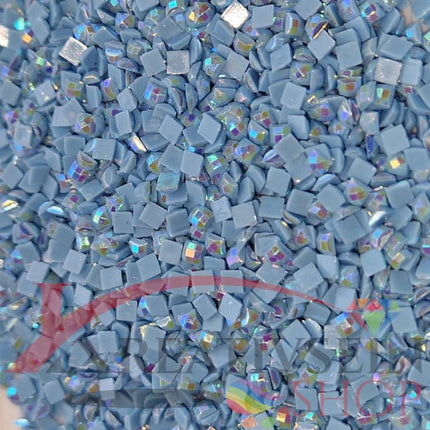 DMC 813 Blue LT - eckige Steine - Aurora Borealis (AB) - Diamond Painting - Kreativsein.shop