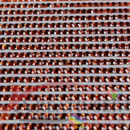 DMC 921 Copper - eckige Steine - Strass - Diamond Painting - Kreativsein.shop