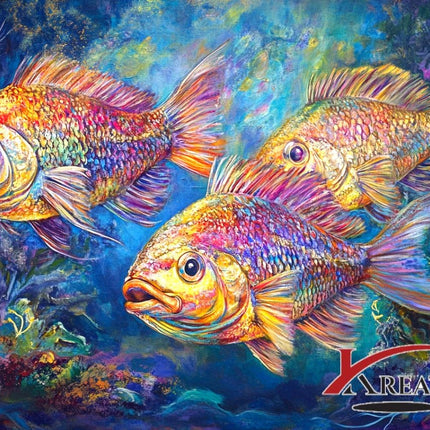 Drei Fische - 5D DIY Diamond Painting - Kreativsein.shop