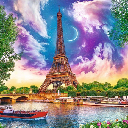 Eiffelturm an der Seine - Voll AB 5D DIY Diamond Painting - Kreativsein.shop