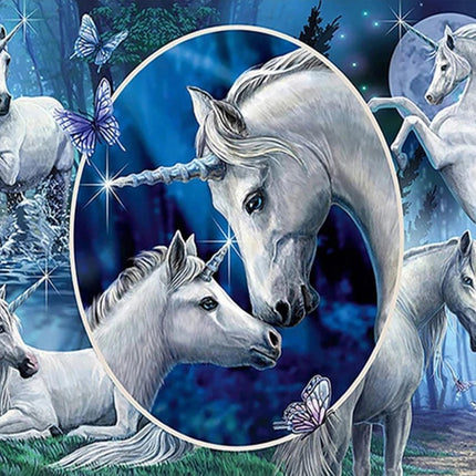 Einhörner - Voll AB 5D DIY Diamond Painting - Kreativsein.shop