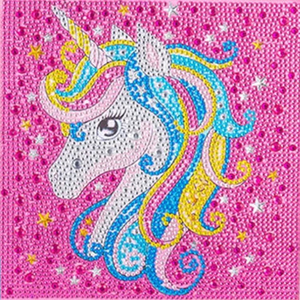 Einhornkopf Kindermotiv - Diamond Painting - Kreativsein.shop