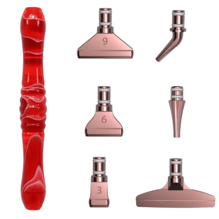 Ergonomischer Stift mit 6 Aufsätzen - Diamond Painting - Kreativsein.shop