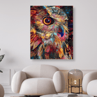 Eule Abstrakt - 5D DIY Diamond Painting - Kreativsein.shop