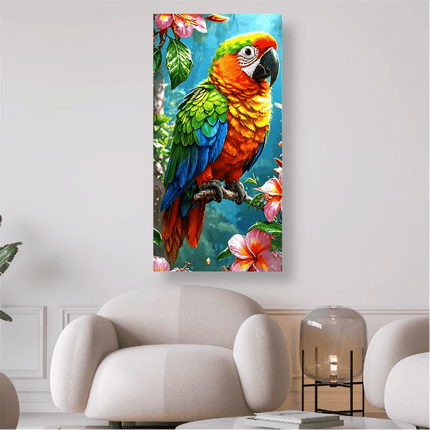 Farbenfroher Papagei - 5D DIY Diamond Painting - Kreativsein.shop