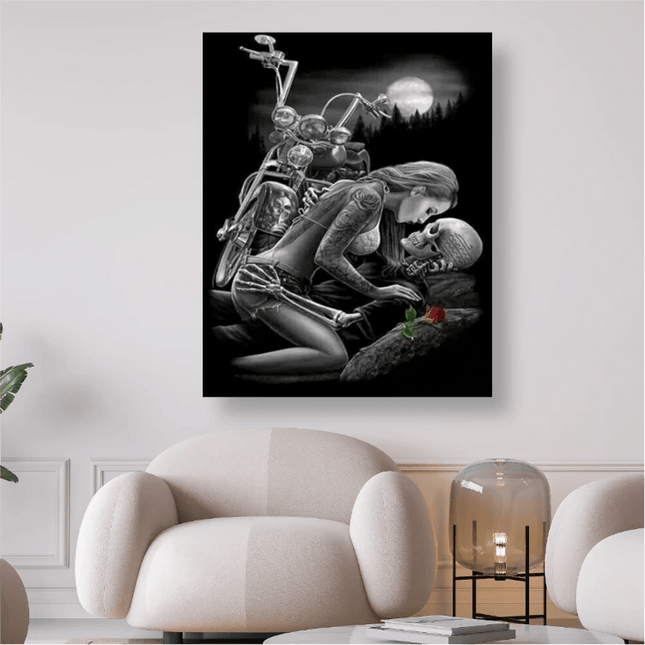 Geisterliebe im Mondschein - 5D DIY Diamond Painting - Kreativsein.shop