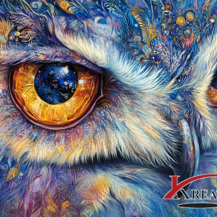 Gesicht der Eule - 5D DIY Diamond Painting - Kreativsein.shop