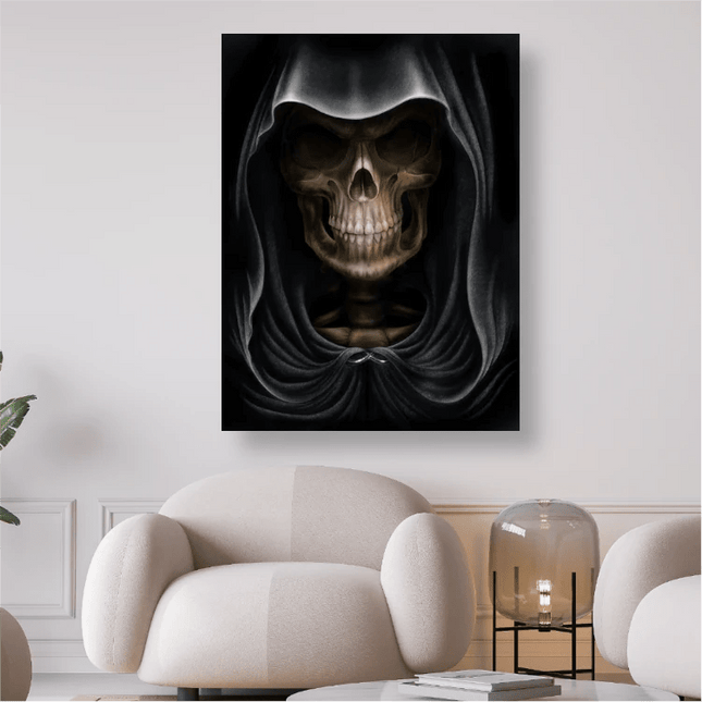 Ghost mit schwarzem Mantel - 5D DIY Diamond Painting - Kreativsein.shop
