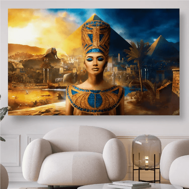 Kleopatra Pharao Ägypten - 5D DIY Diamond Painting - Kreativsein.shop