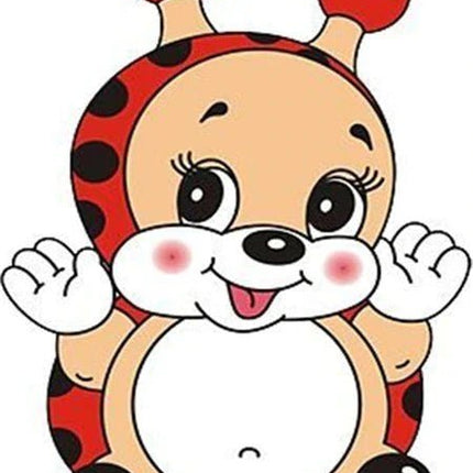 Lachender Marienkäfer - 5D DIY Diamond Painting - Kreativsein.shop