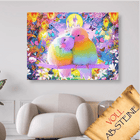 Liebesvögel vor dem Dornröschenschloss - Voll AB 5D DIY Diamond Painting - Kreativsein.shop