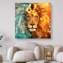 Löwe Sternzeichen - 5D DIY Diamond Painting - Kreativsein.shop