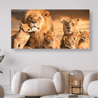 Löwenfamilie - 5D DIY Diamond Painting - Kreativsein.shop