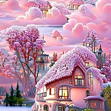 Magic World Pink - Diamond Painting - Kreativsein.shop