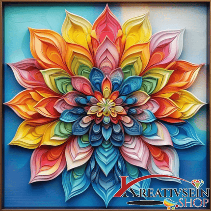 Mandala 1 - Malen nach Zahlen - Kreativsein.shop