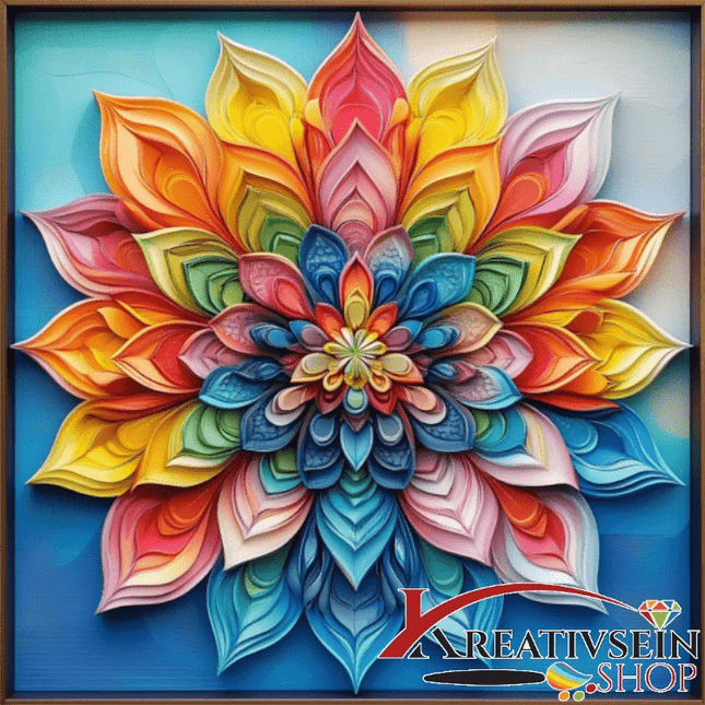 Mandala 1 - Malen nach Zahlen - Kreativsein.shop