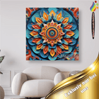 Mandala 4 - Malen nach Zahlen - Kreativsein.shop