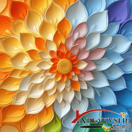 Mandala 7 - Malen nach Zahlen - Kreativsein.shop