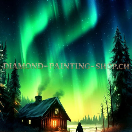 Polarlichter - 5D DIY Diamond Painting - Kreativsein.shop