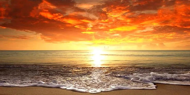 Sonnenuntergang am Meer - 5D DIY Diamond Painting - Kreativsein.shop