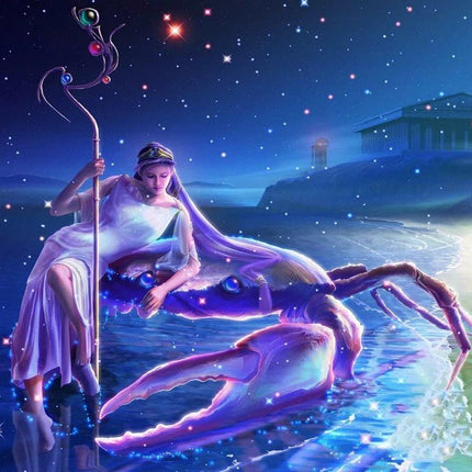 Sternzeichen Krebs - 5D DIY Diamond Painting - Kreativsein.shop