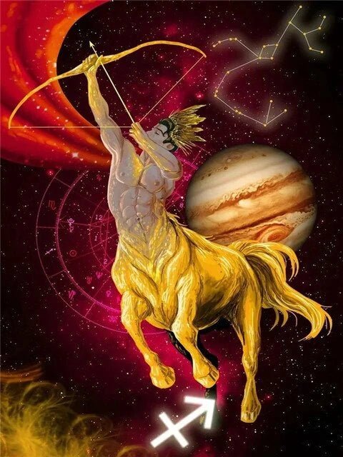 Sternzeichen Schütze - 5D DIY Diamond Painting - Kreativsein.shop